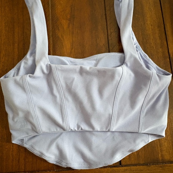 Women's Lilac sports bra - Picture 3 of 4